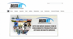 Desktop Screenshot of deltamt.com.br